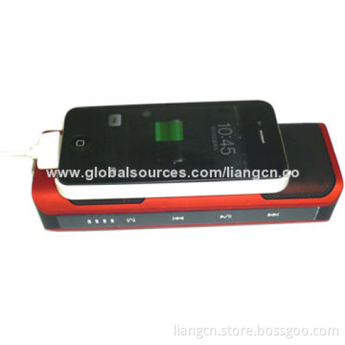 Portable Bluetooth speaker with power bank function